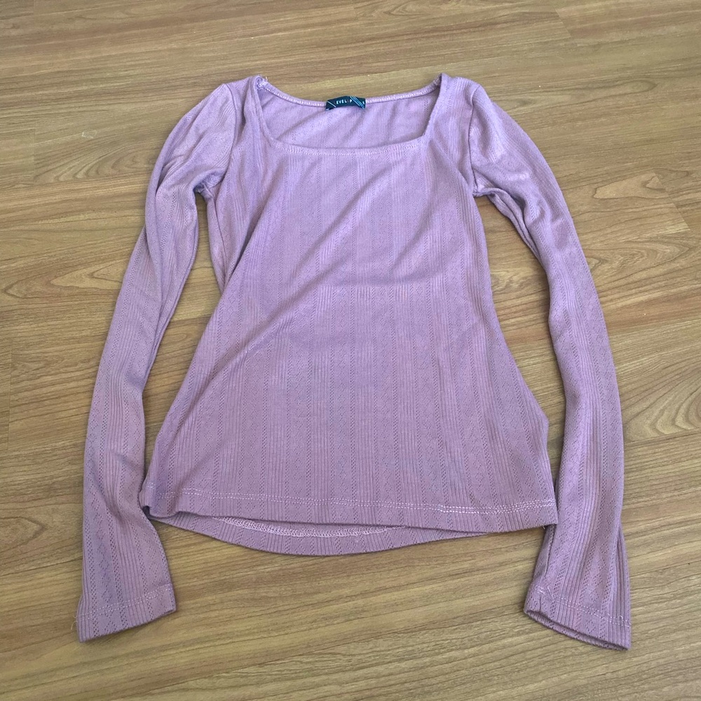 Pale pink top